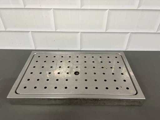 Feuille goutte d’eau en acier inoxydable