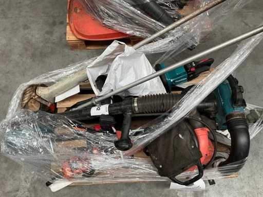 Pallet defect Stihl / Makita tuingereedschap (2x)