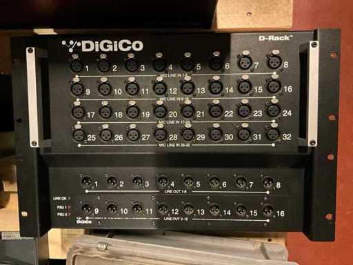 Scatola DiGiCo D-rack