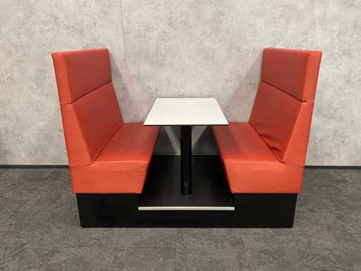 Agencement des compartiments mobiles