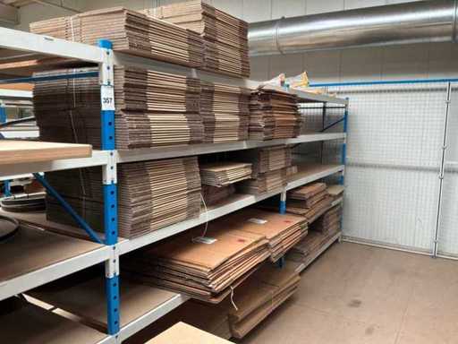 Batch of packaging material