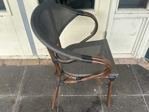 Terrassenstuhl Schöner Mokka (6x)