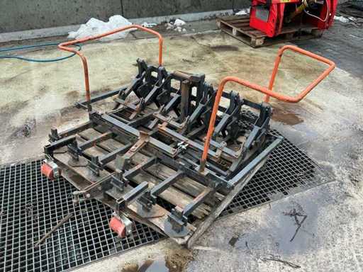 Stenen klem Voorzetapparatuur