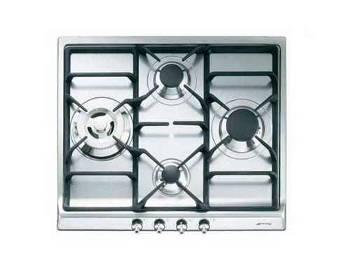 Induction hob Smeg, Cortina SI764POM, cream