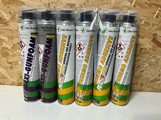 Pus e colla Den Braven (11 volte)