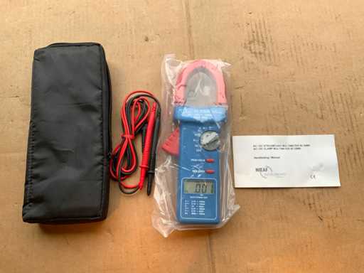 NIEAF NI39MR Digital AC/DC MULTIMETER Clamp Meter
