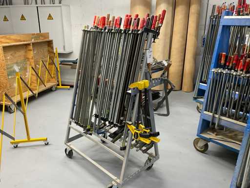 Lote de abrazaderas de pegamento