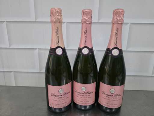 Champagne brut rosé Bernard Pertois fles (3x)