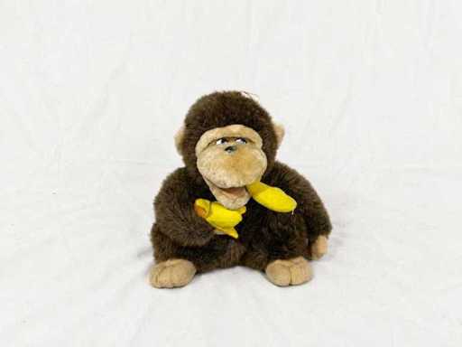 Pepoca di peluche con banane