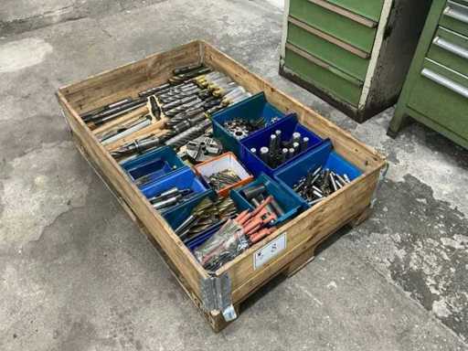 Assortment of milling tools