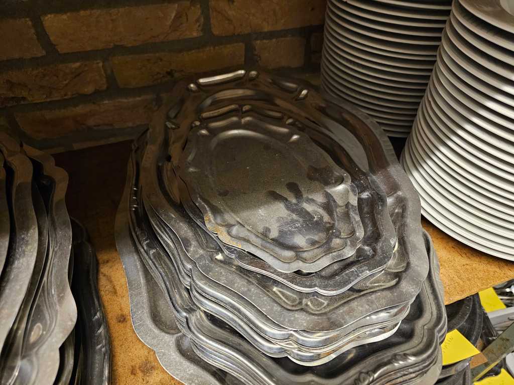Stainless Steel Serving Bowls (30x)
