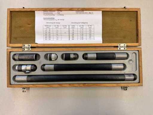 KS Suhl - Innenmikrometer-Satz Innenmessschrauben 60–900 mm 0,01 mm