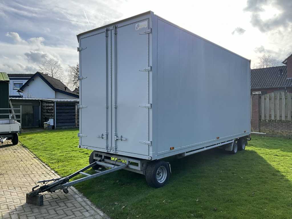 1997 Oosterwijk JO 3500 SW Trailer semi-trailer with box body