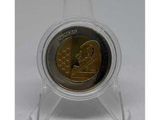 Colorizzato placcato argento – Trattato Romano – Belgio – 2007