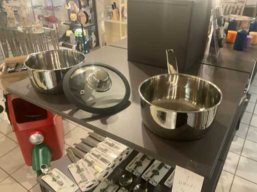 Ssw Kookpottenset (4x) + bestek