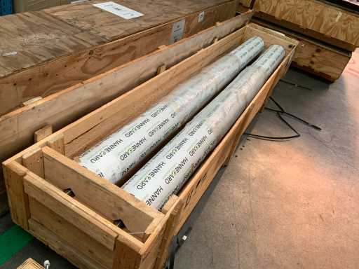 Rouleau de support au sol HanneCard pour refendeuse (2x)