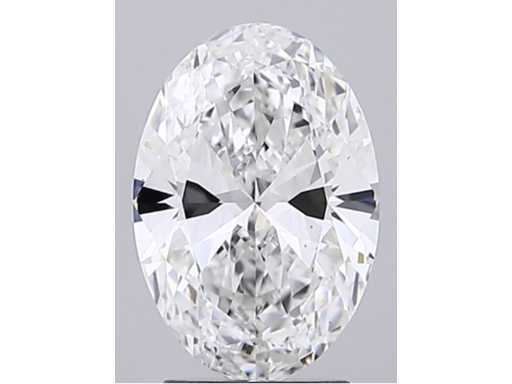 Diamant - diamant taille ovale 2,51 carats (certifié)