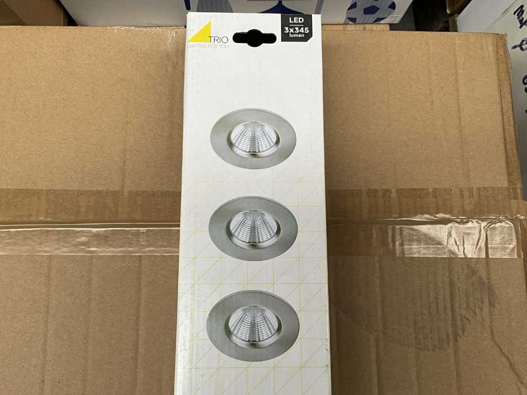 58 x verpakking ZAGROS inbouwspot TRIO-LIGHTING LED