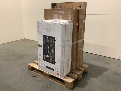 Merci di restituzione dei Pallet Televisions - 5 articoli