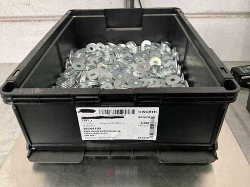 Würth 20.34 kg Ring D10,5 grote buitendiameter in stapelbare bak