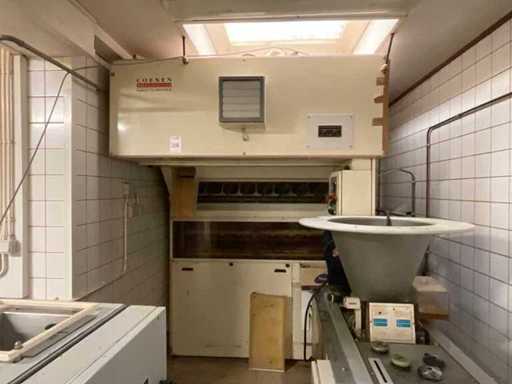 Machine d’étanchéité d’ampoules Coenen DP 224/8 S/G