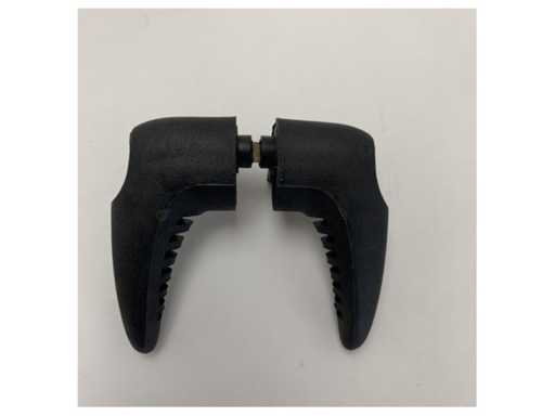 Ottima di accesso Uttern C66 | Kit maniglia della porta Black Ertec Marine
