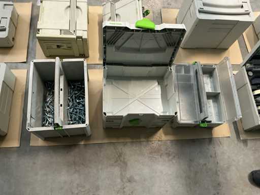 Festool Gereedschapskoffer (3x)