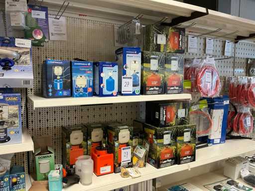 Série de lampes à gaz