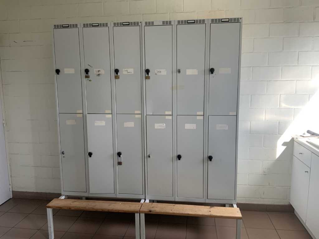 Locker cabinet modules (8x)