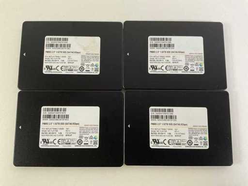 Samsung (MZ-7LH1T90) SSD SATA 2,5 pouces de qualité entreprise (4x)