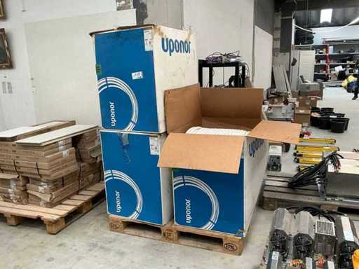 Manguera Uponor para calefacción por suelo radiante