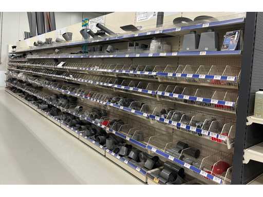 Charge von PVC-Fittings