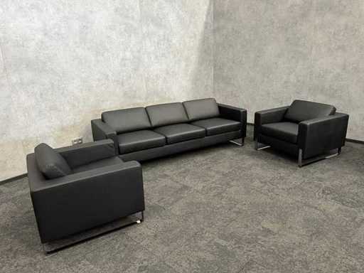 Profim - set lounge in sintetica pelle