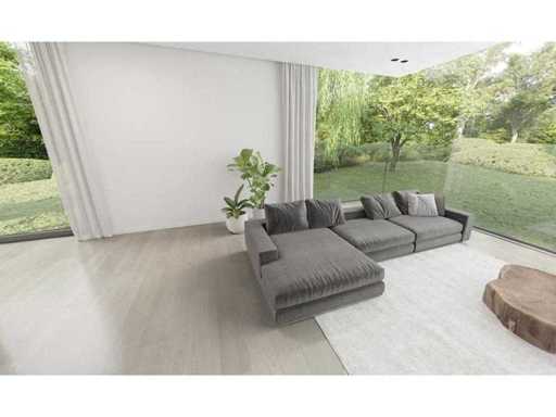 Sol en vinyle Grande Antarctica avec sous-couche de 99 m2