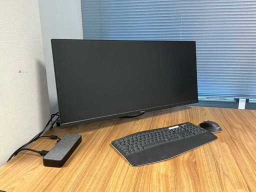 HP - HSA-B005DS - Docking station with screen