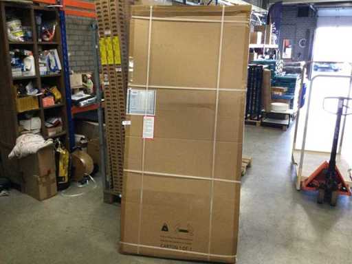 Glazen Douchewand 900 × 2000 mm – 8 mm Veiligheidsglas (GS-LX-C90)