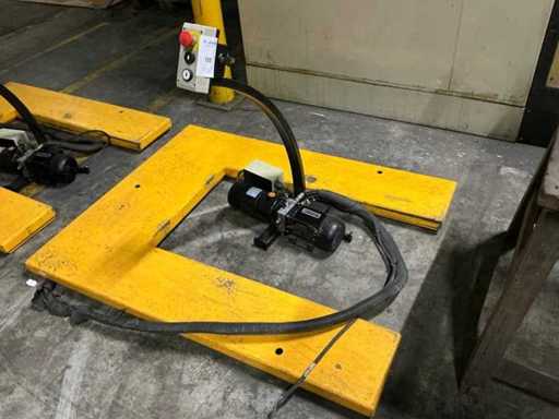 Levage hydraulique de palette