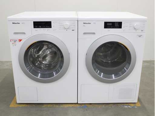 Miele W1 Wasmachine & Miele T1 Eco Wasdroger