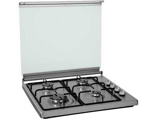 Etna KGV358RVSAE Vrijstaande gaskookplaat (4x)