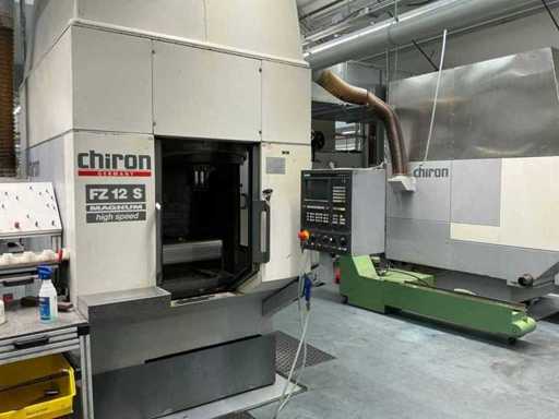 CHIRON FZ 12 S CNC Vertical Machining Center with 4th Axis