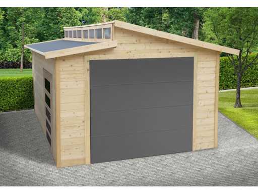 Turin de garage - S8248 - Cabanon de jardin & chalet en rondins