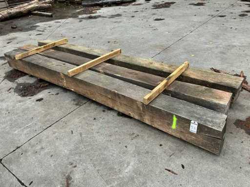 Old Oak beams 25x25 cm (3x)