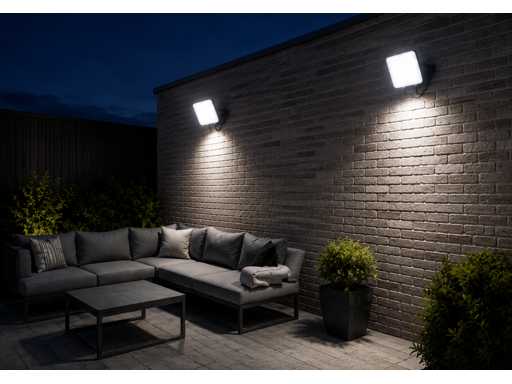 10 x LED Frameless Floodlight 50W – 6400K Koud Wit – IP66 – PEGASUS-50