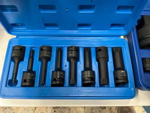 XP tools Set di bussole punta scanalata