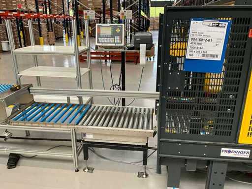SCHUMA - SRO 750/500 D40 - Trasportatore a rulli con scala