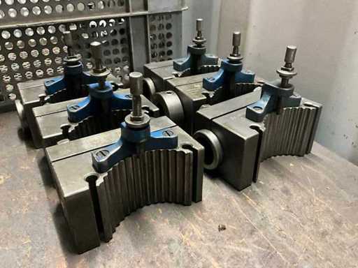 Diverse beitelhouders voor draaibank (6x)