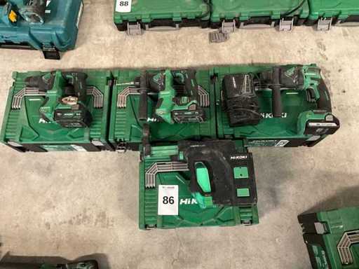 Hikoki DH 18DPA Drill (3x)