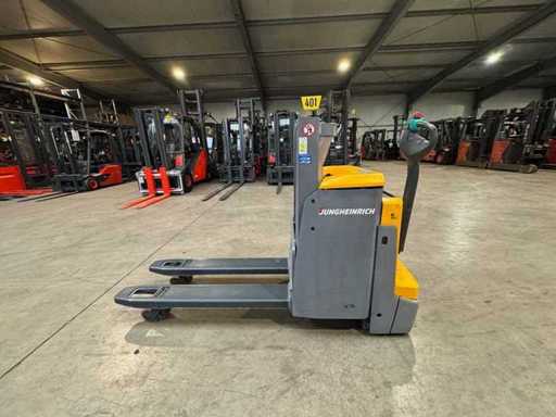 2020 Service + UVV 03/2027 Jungheinrich EJD222 2.200kg Initiële heftruck Palletwagen Mierenschooraar 4.343 uur