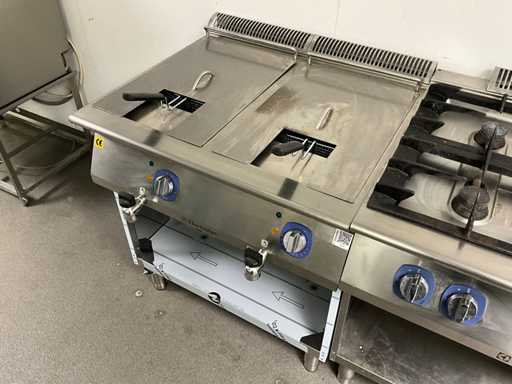 Electrolux - Friggitrice doppia in acciaio inox