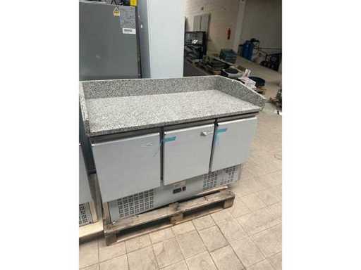 Echipament Horeca - AAPS903PZ - Dulap refrigerat pentru pizza cu 3 uși pe picioare 